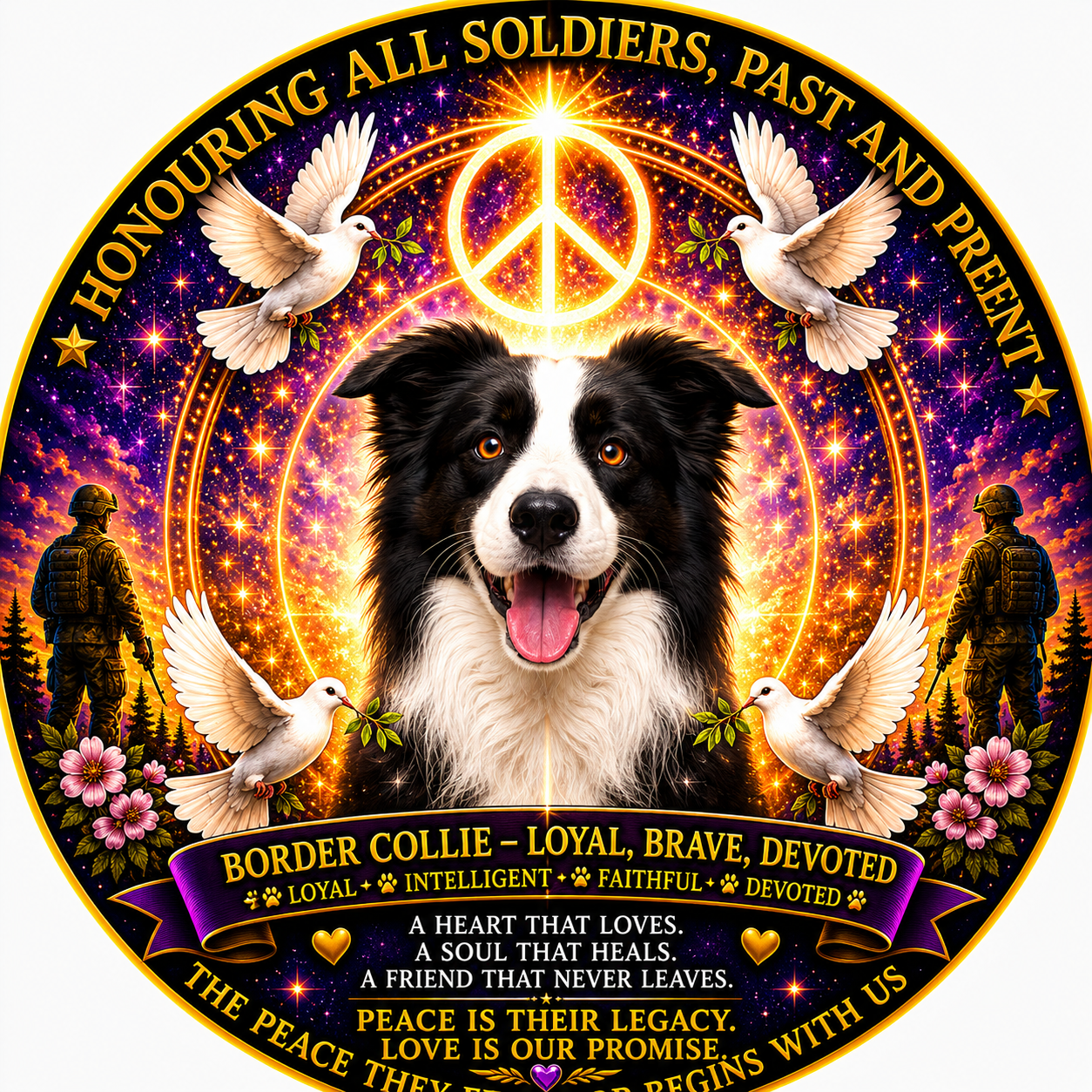 Border Collie artwork